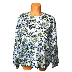 Levi's Floral Print Long Sleeve Crewneck Sweatshirt
